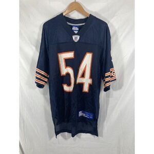 Reebok Chicago Bears Brian Urlacher NFL Jersey Size S  VTG Guatemala 2003